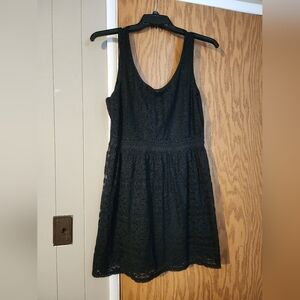 Lace Black Mini dress